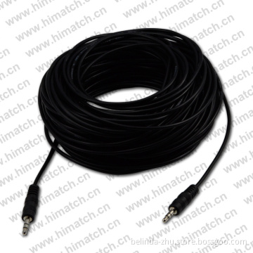 Black 3.5mm Mini Stereo Audio Cable